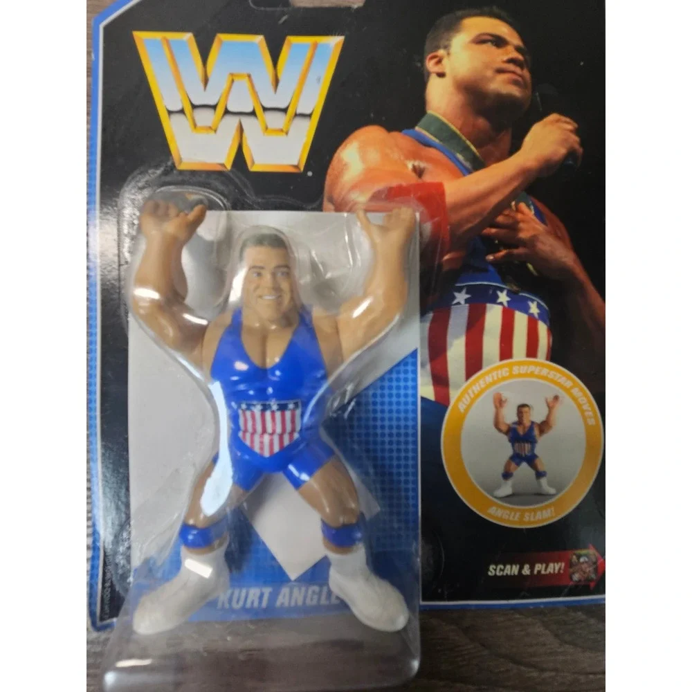 WWE Kurt Angle Mattel Mayhem Action Figure GHL49 Angle Slam Move New